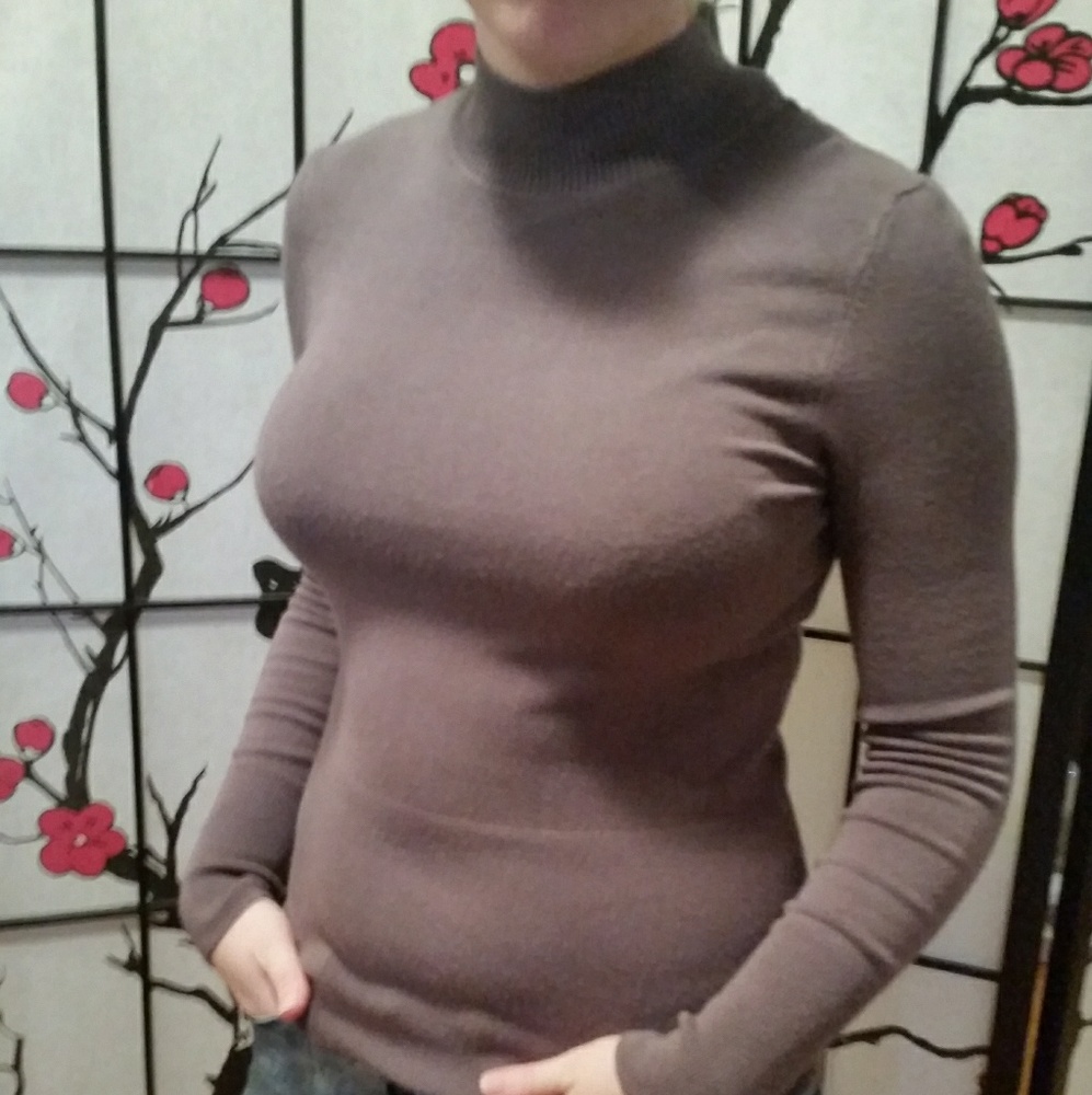 Mock neck sweater